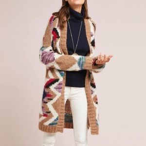 Anthropologie Moulinette Spears Mosaic Sweater